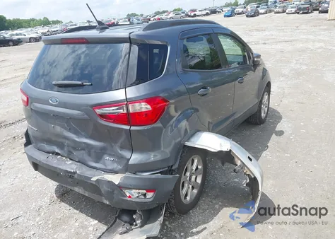 2020 Ford Ecosport Se из США, поврежденный, VIN MAJ6S3GL3LC388615